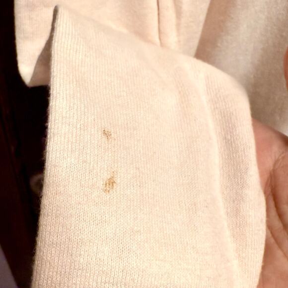 4 for $20 SALE- Subtle Luxury Light Pink "Grace" Cotton Blend Sweater-Sz S/M - Picture 8 of 8